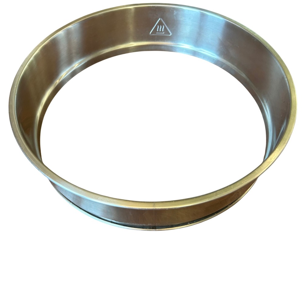Nuwave Pro Plus Extender Ring Silver Stainless Steel 3 Inch Accessory